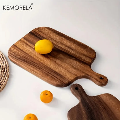 Wooden Serving Board – Durable Cutting Board for Bread, Cheese & Fruit