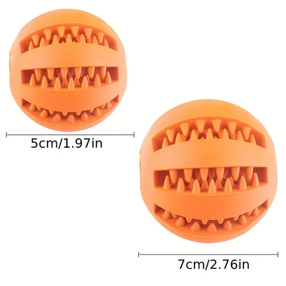 Interactive Treat Dispensing Dog Ball – Chew Toy & Slow Feeder