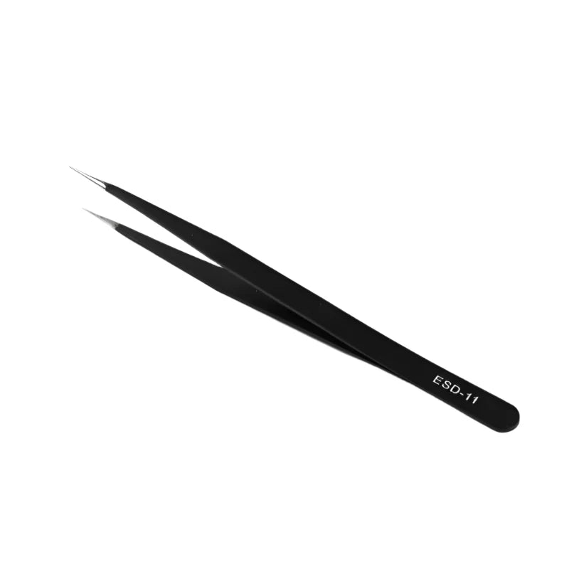 Anti-Static ESD Stainless Steel Curved Tweezers (6 different types available)
