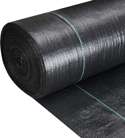 Heavy-Duty Woven Weed Mat – Non-Slip Garden Ground Cover & Weed Barrier Fabric