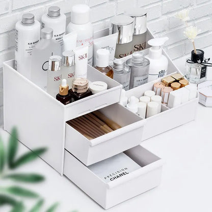 Desktop Makeup Storage Organiser – Cosmetic & Skincare Storage Box