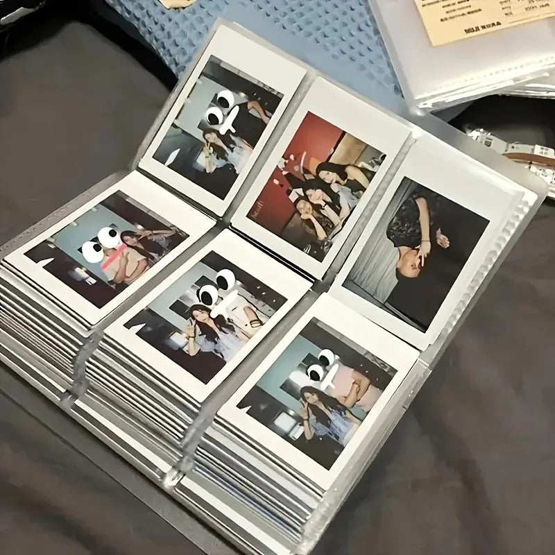 240-Pocket Mini Photo & Collectible Card Album – 3-Inch Storage Organiser