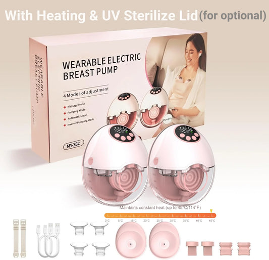 Electric Hands-Free Breast Pump (BPA-Free)