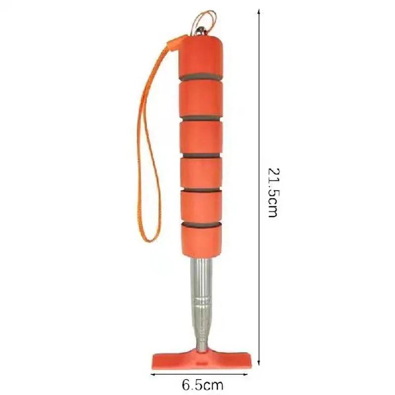 Telescopic Car Rearview Mirror Wiper – Extendable Window Cleaning Tool