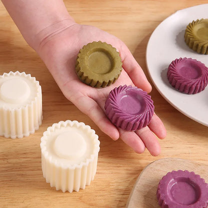 Double-Head Pastry & Mooncake Mould – Sunflower Pattern Press