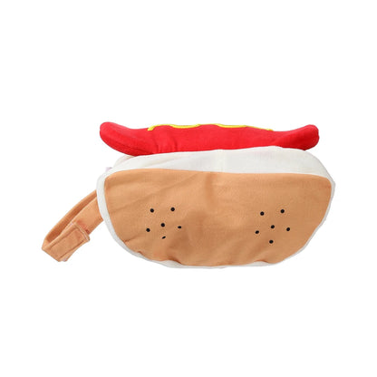 Funny Hot Dog Pet Costume – Dog & Puppy Halloween Dress-Up Outfit
