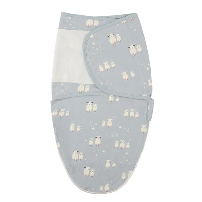 Baby Swaddle Wrap with Cap – Cotton Anti-Startle Newborn Blanket