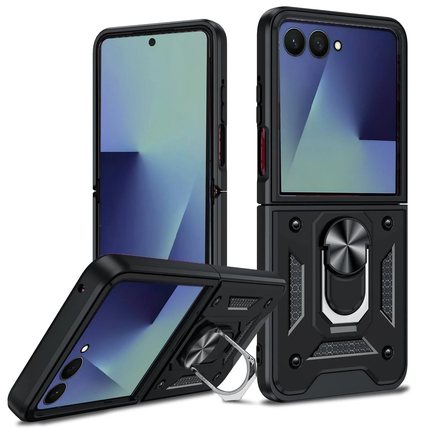 Rugged Military Grade Cover for the Samsung Galaxy Z Flip7 (7 colours available)