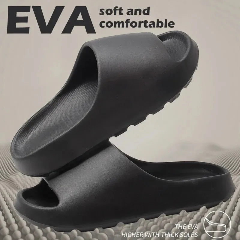 Cloud Slides EVA Sandals – Thick Sole Comfort Slippers