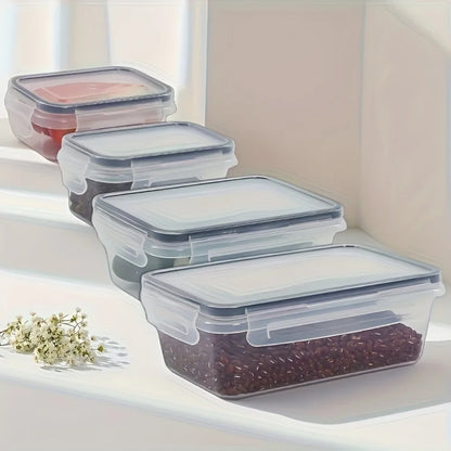 8-Piece Airtight Food Storage Container Set – BPA-Free Kitchen Organisers