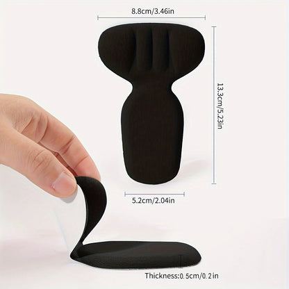 Double-Layer Foam Heel Pads – T-Shaped Non-Slip Heel Cushions for High Heels