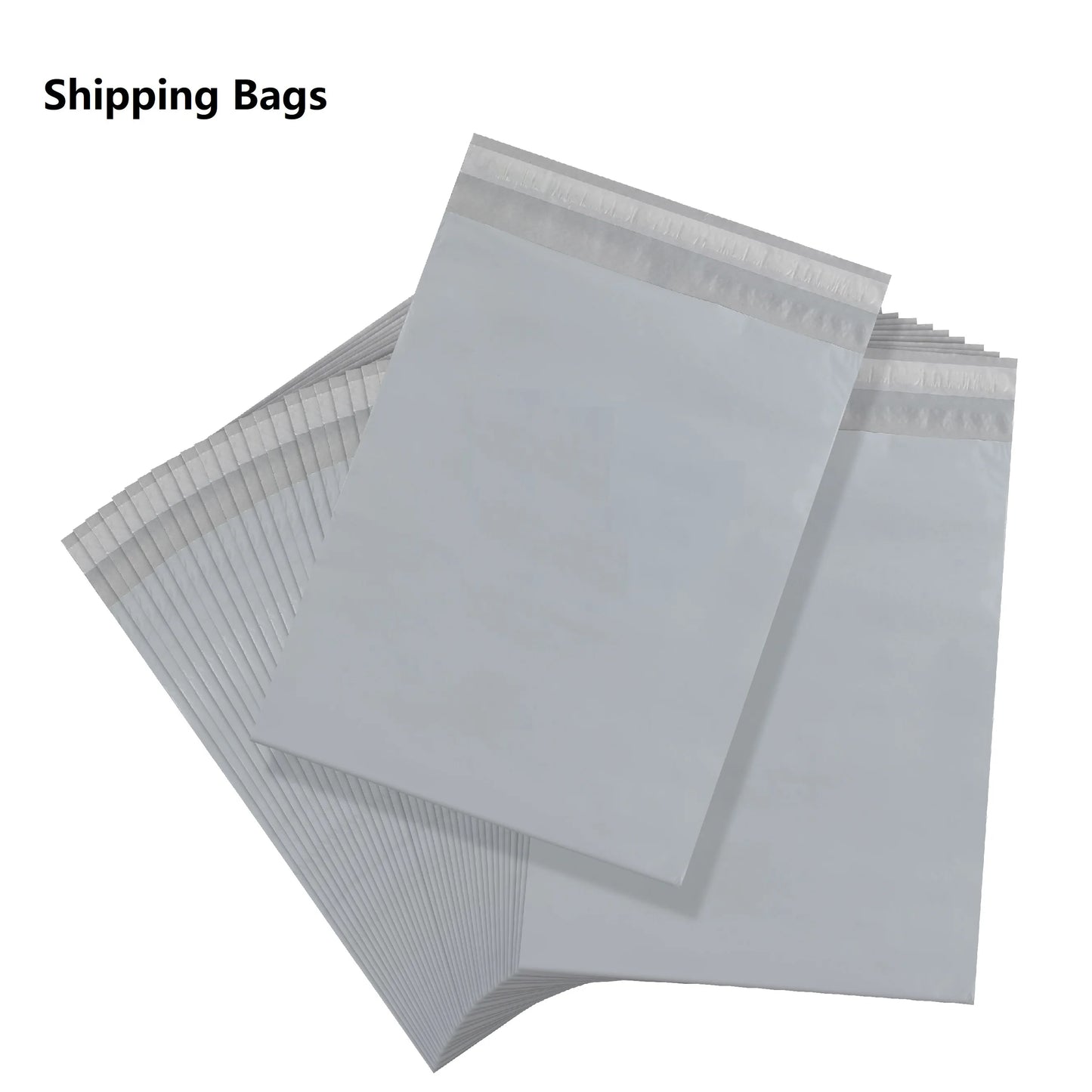 White Self-Sealing Shipping Bags – Waterproof Courier Mailers