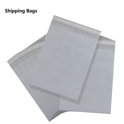 White Self-Sealing Shipping Bags – Waterproof Courier Mailers