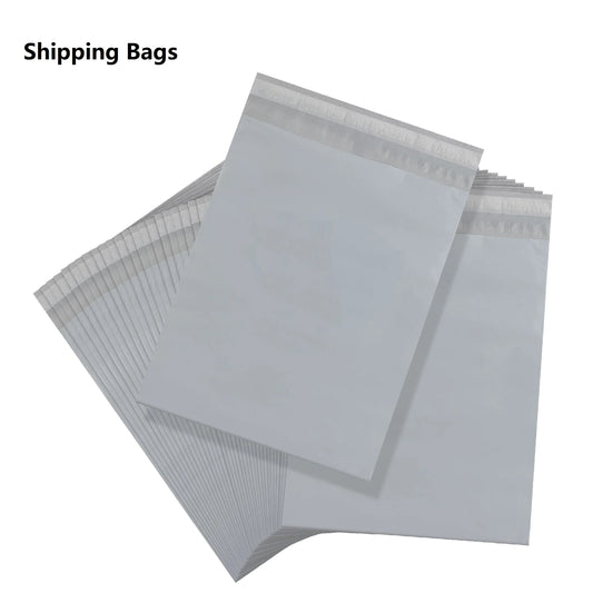 White Self-Sealing Shipping Bags – Waterproof Courier Mailers