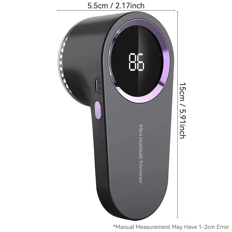 Portable Fabric Shaver – USB Rechargeable Lint & Hair Remover