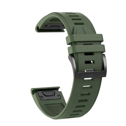 QuickFit Silicone Strap for the Garmin Flagship Models (2 sizes & 46 colours available)