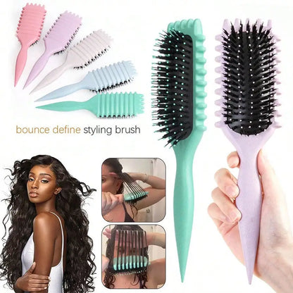 Curl Defining Brush – Curly Hair Styling & Shaping Brush
