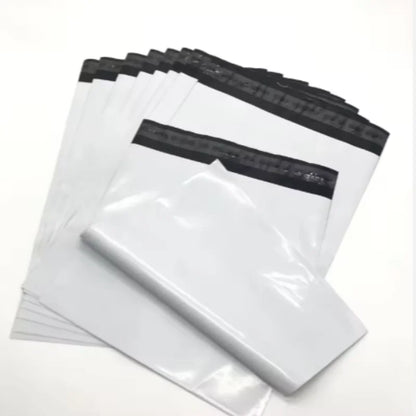 White Self-Sealing Courier Bags – Waterproof Shipping & Mailing Satchels