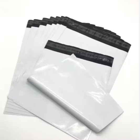 White Self-Sealing Courier Bags – Waterproof Shipping & Mailing Satchels