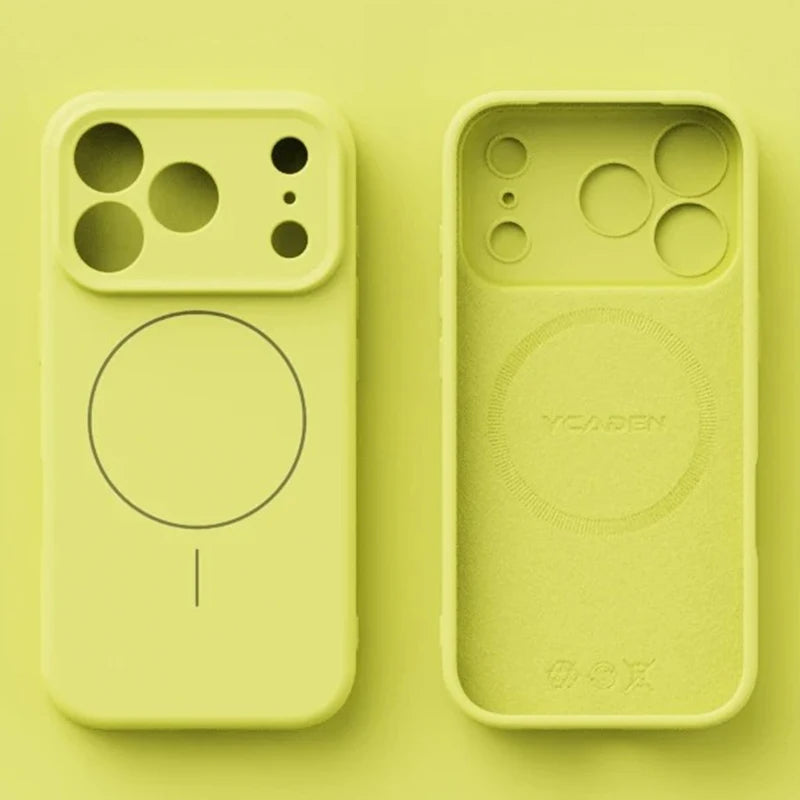 MagSafe Liquid Silicone Case – Soft Touch Protective Cover for iPhone
