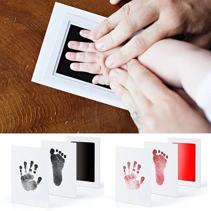 Newborn Hand & Footprint Kit – Inkless Baby Keepsake Set (0–6 Months)