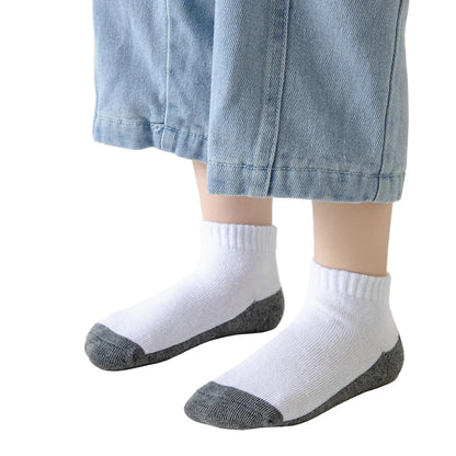 5 Pairs of Cotton Socks – For Boys & Girls (1–12 Years)