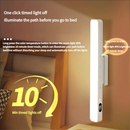 Rechargeable Magnetic LED Desk Lamp – Touch Control Night Light