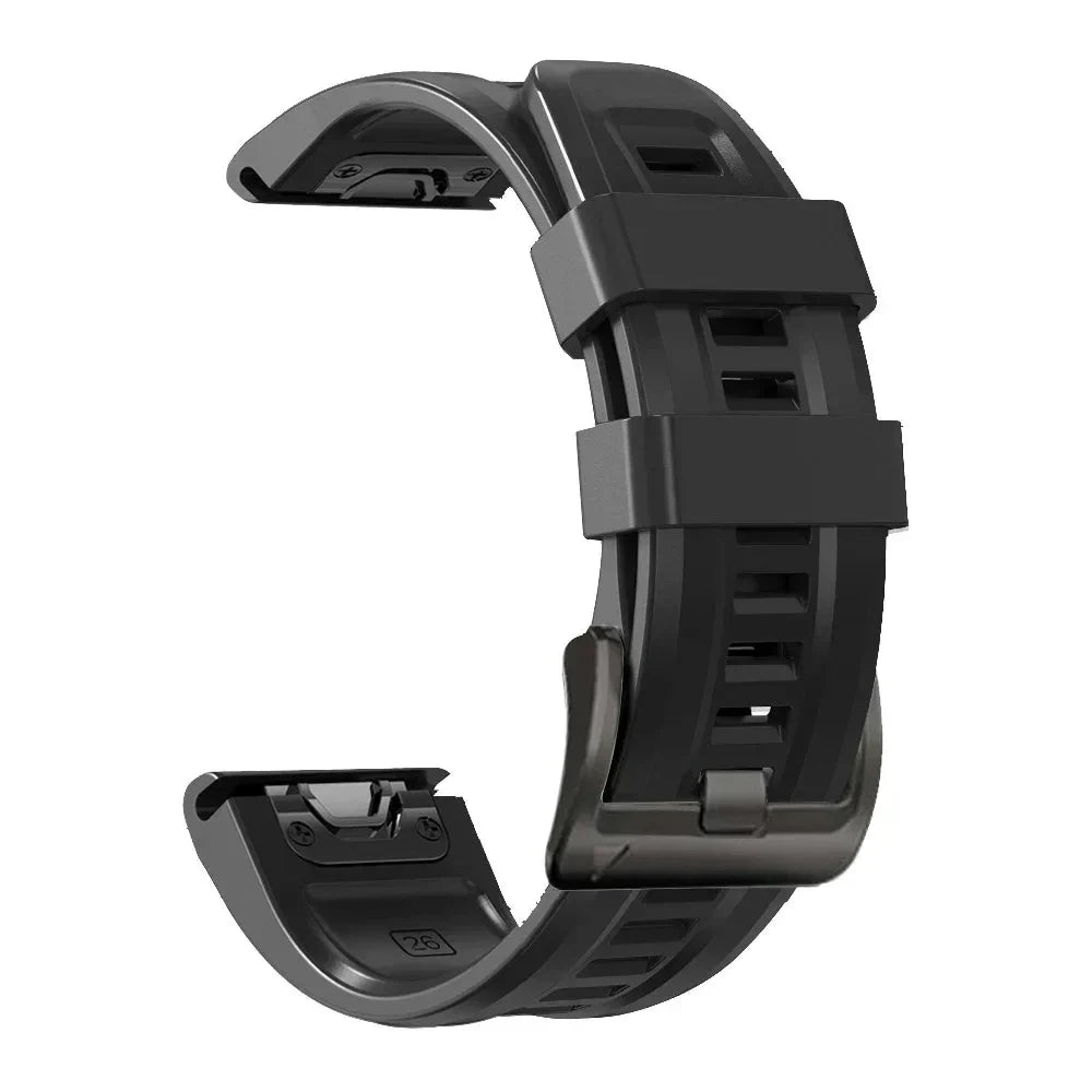 QuickFit Silicone Strap for the Garmin Flagship Models (2 sizes & 46 colours available)