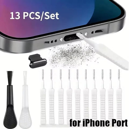 Phone Charging Port Cleaning Kit – Speaker, Earphone & USB Dust Removal Set