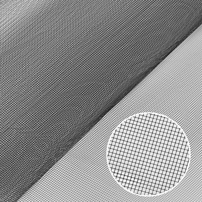 Self-Adhesive Window Insect Screen – Black Mosquito & Fly Mesh Net