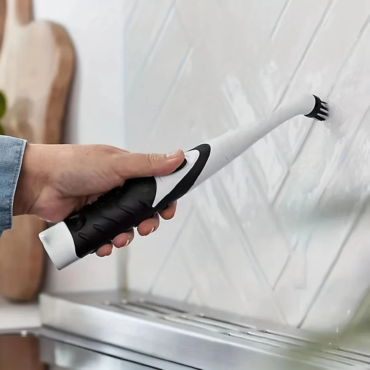 Electric Cleaning Brush Set – 4-in-1 Multi-Surface Power Scrubber