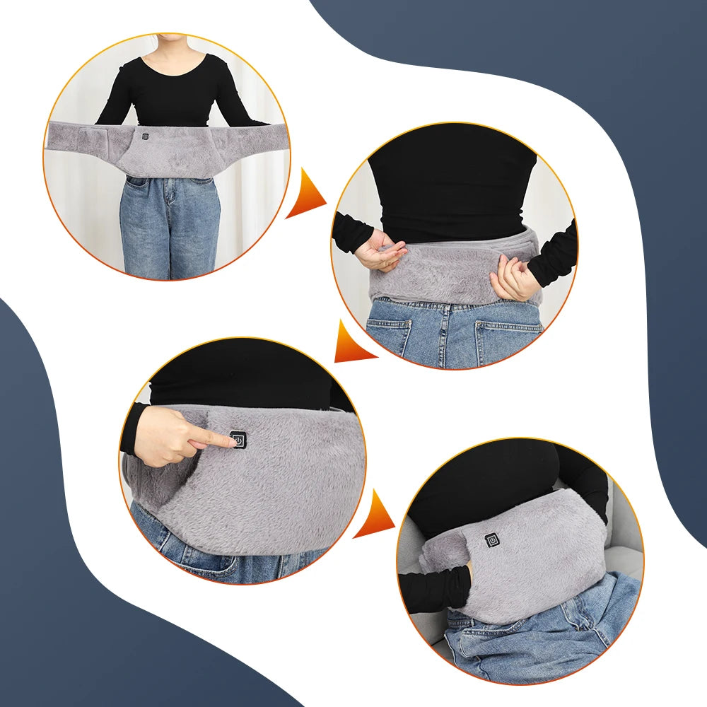 Rechargeable Heating Pad Belt – Pregnancy, Period & Early Labour Comfort Support