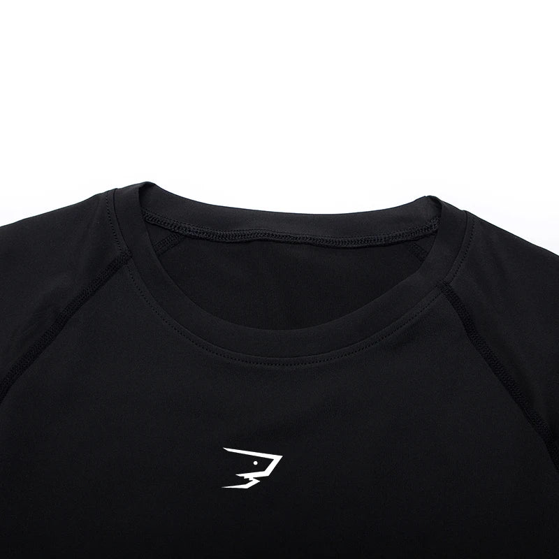 Men's Short Sleeve Compression T-Shirt – Quick-Dry Athletic Gym & Running Top