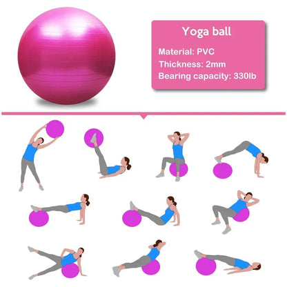 Pregnancy & Birthing Ball – Anti-Burst Yoga Ball for Labour, Stretching & Support