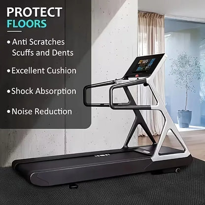 16-Piece EVA Interlocking Gym Floor Mats – 30 × 30cm Non-Slip Exercise & Equipment Protection Tiles