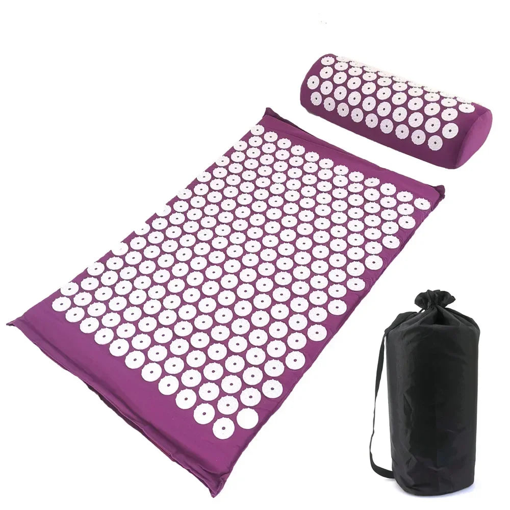 Acupressure Mat & Pillow Set – Relaxation, Pregnancy & Labour Support Mat