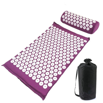 Acupressure Mat & Pillow Set – Relaxation, Pregnancy & Labour Support Mat