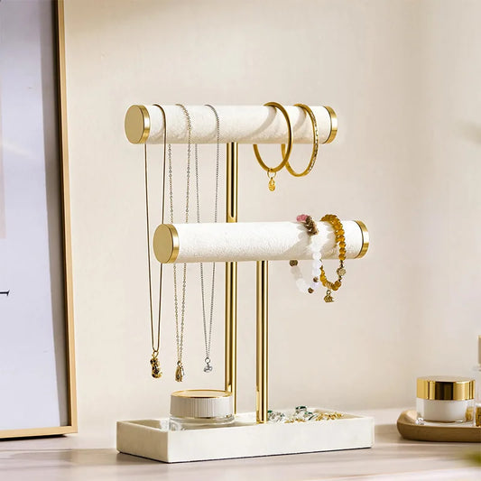 Double T-Bar Jewellery Stand