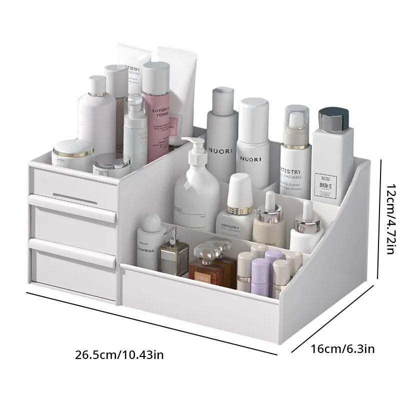 Desktop Makeup Storage Organiser – Cosmetic & Skincare Storage Box