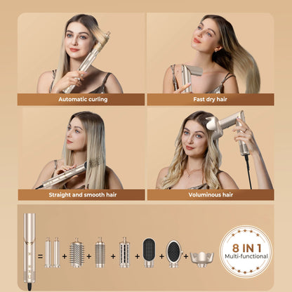 8-in-1 High-Speed Hair Styler & Dryer Set