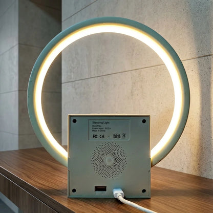 Sunrise Alarm Clock with Bluetooth Speaker, White Noise & Touch Night Light