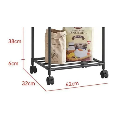 Multi-Function Microwave Oven Storage Rack – Space-Saving Kitchen Organiser