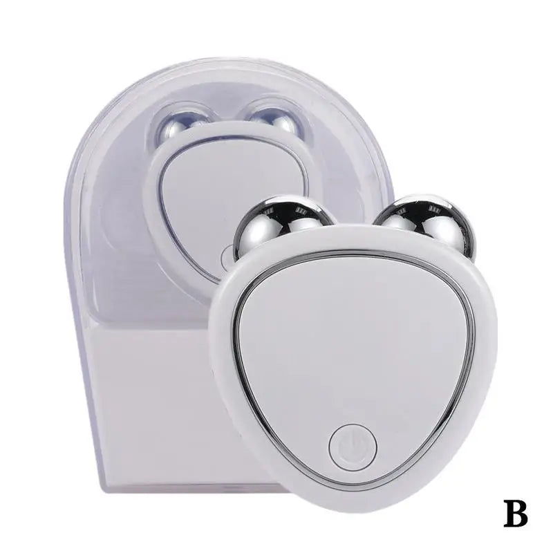 EMS Facial Massager Roller – Rechargeable Microcurrent Beauty Device for Face & Neck