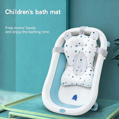 Baby Bath Support Cushion – Adjustable Floating Bath Seat for Newborns