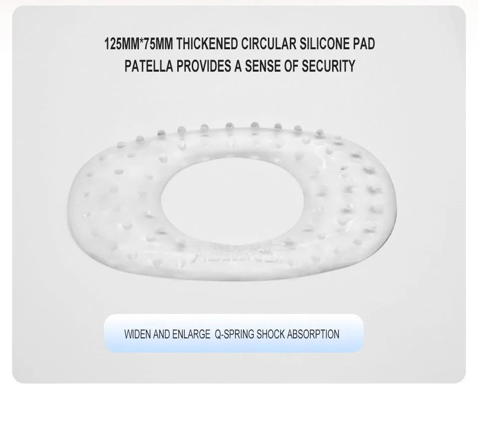 Adjustable Patella Knee Strap with Gel Pad – Knee Support for Exercise & Everyday Comfort