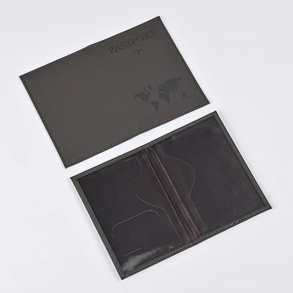 Passport Wallet – PU Leather Travel Organiser & Card Holder