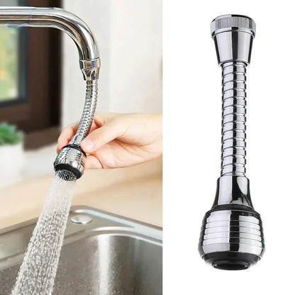Rotating Tap Extender – High Pressure Kitchen & Bathroom Faucet Attachment