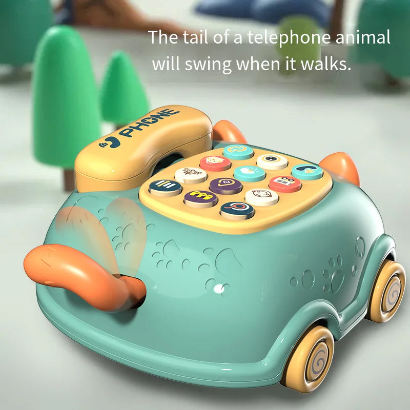 Musical Learning Telephone Toy with Lights
