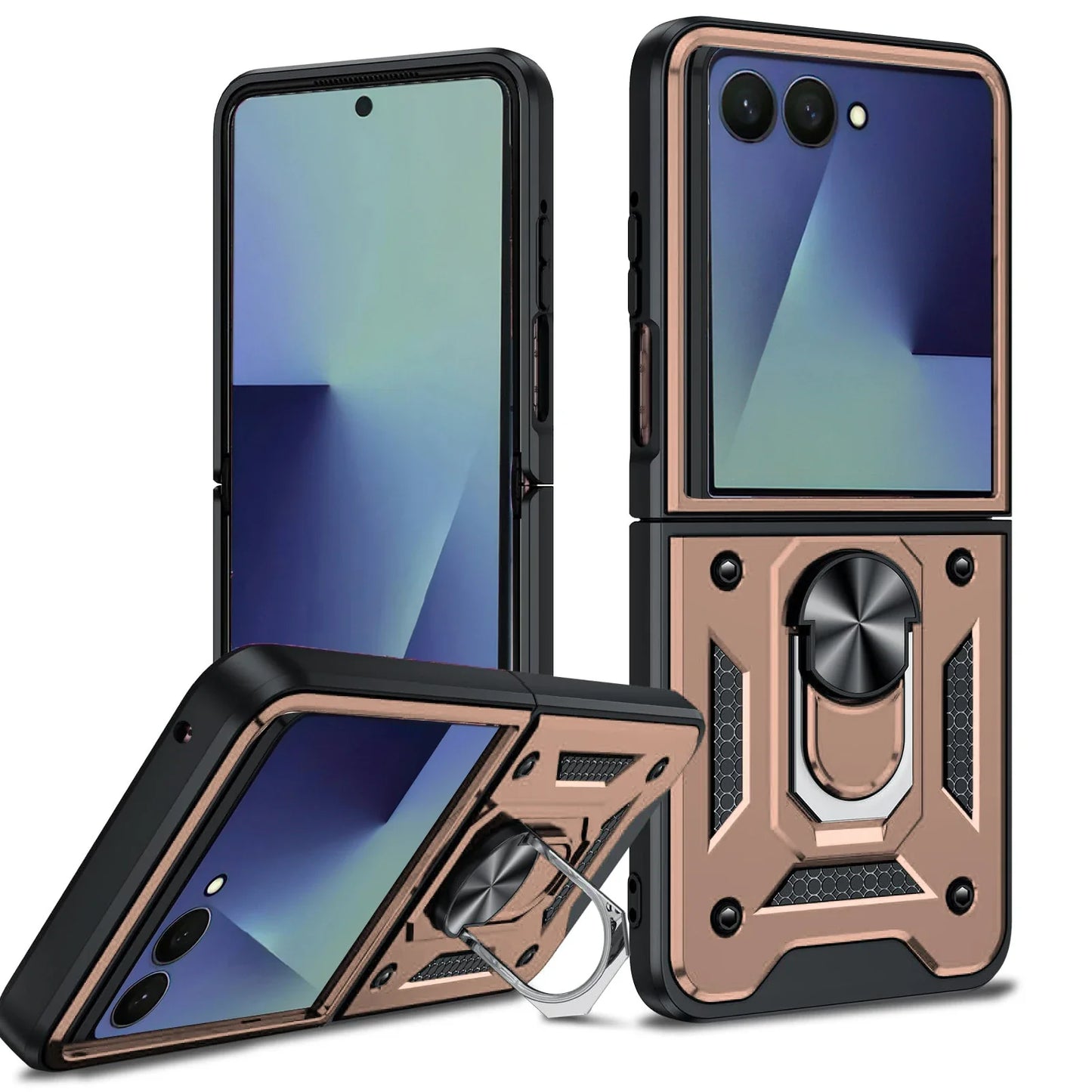 Rugged Military Grade Cover for the Samsung Galaxy Z Flip7 (7 colours available)