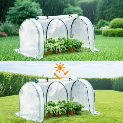 Mini Plant Greenhouse Cover – Waterproof Outdoor Grow Tent 130 × 60 × 50cm